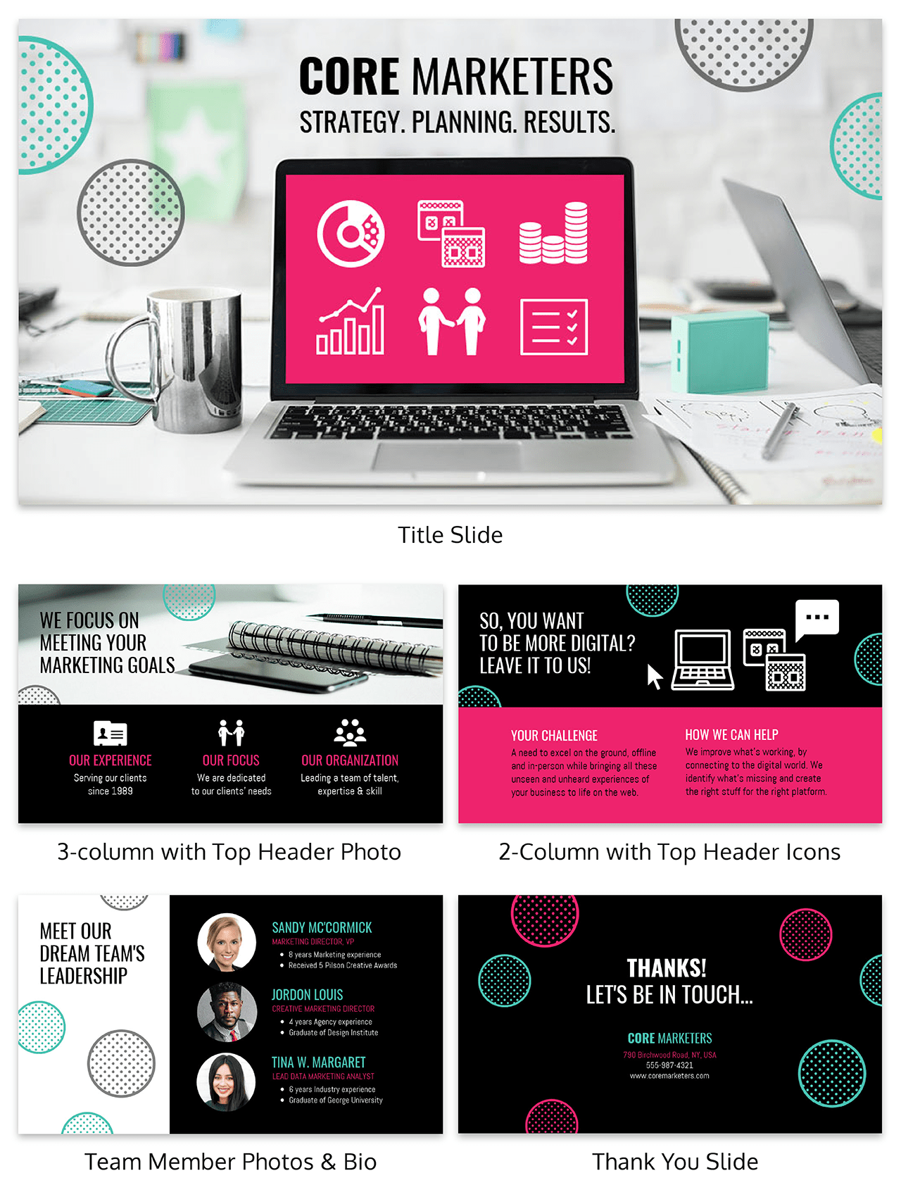 Client Marketing Pitch Deck