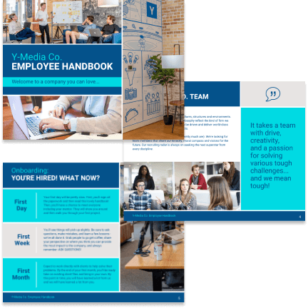 Employee handbook Employee handbook template