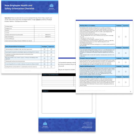 Employee health Employee health template