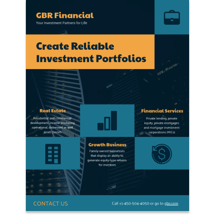 GBR financial GBR financial template