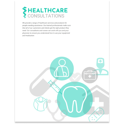 Healthcare Consultations Healthcare Consultations template