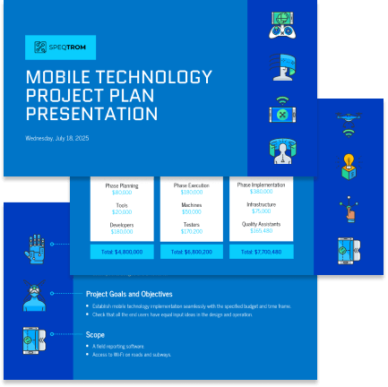 Mobile tech Mobile tech template