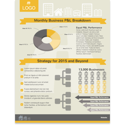Monthly business report template Monthly business report template