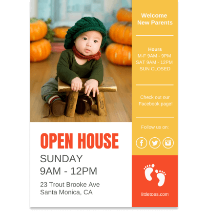 Open house template Open house template