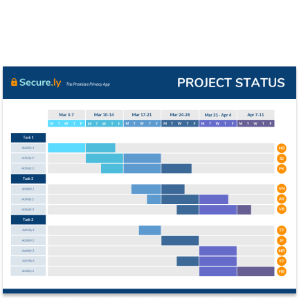 Project status Project status template